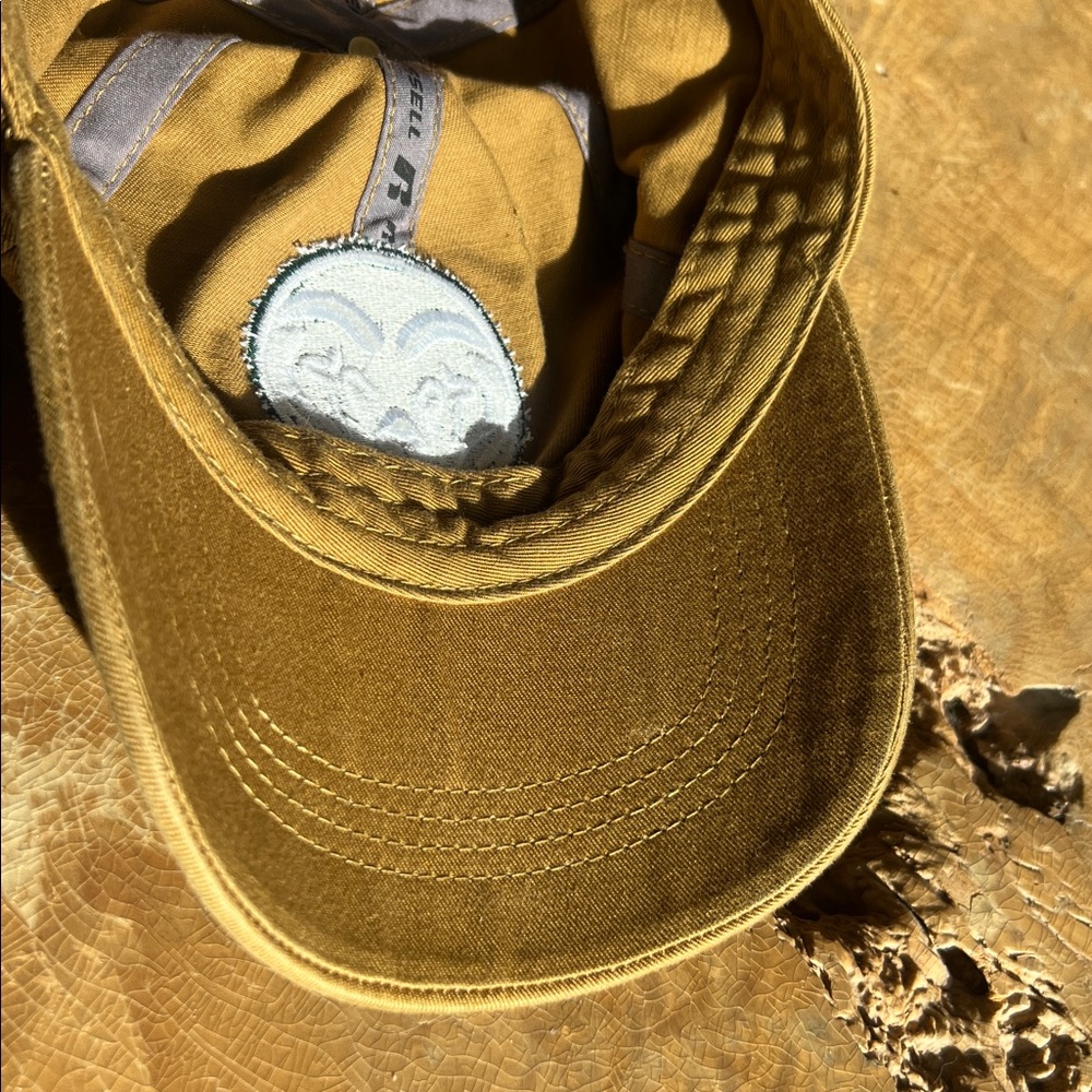 CSU Colorado State Rams Tan Baseball Cap - Picture 5 of 10